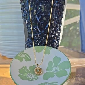 Givenchy Gold Minimalist Necklace with Pendant